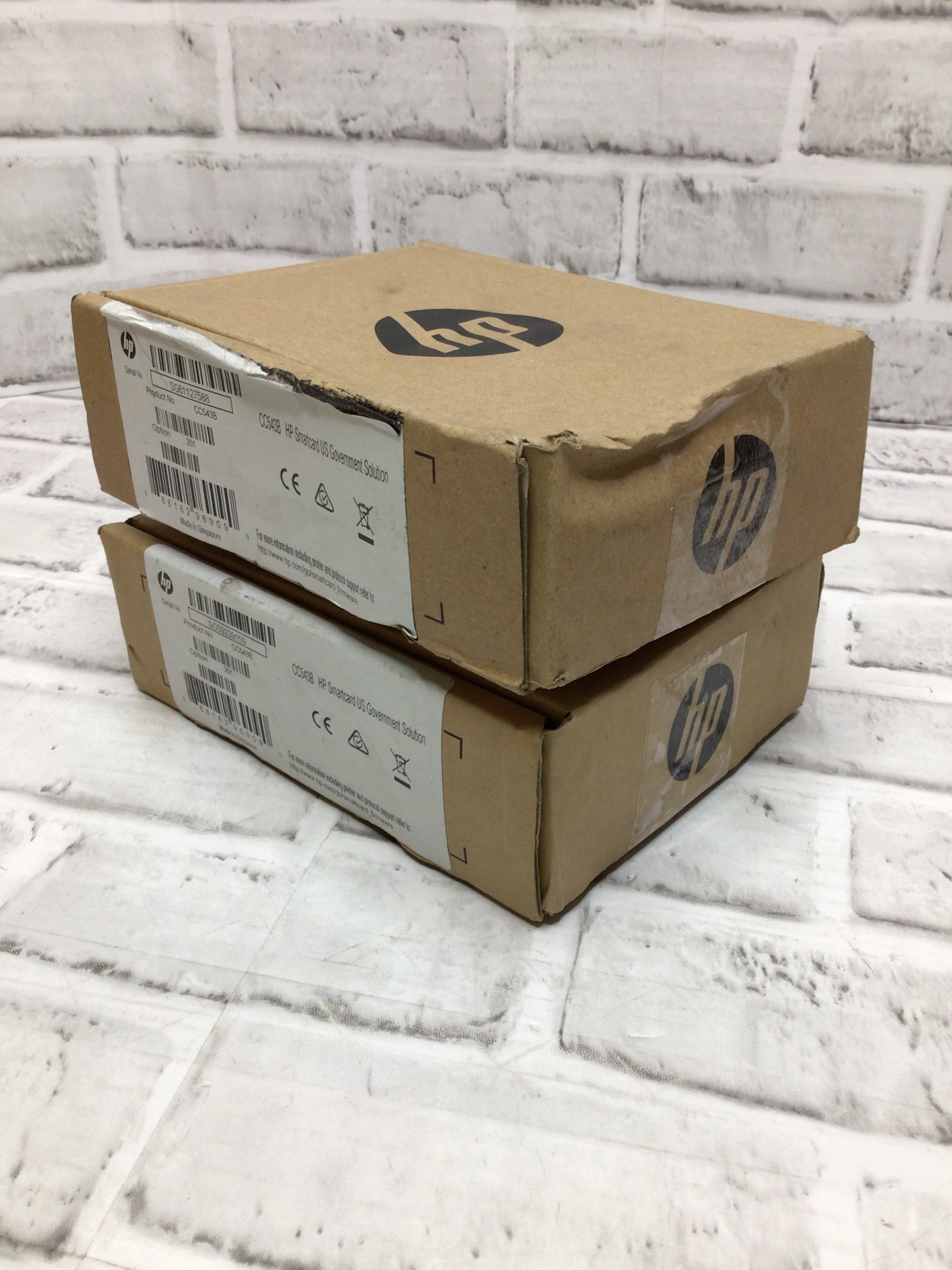 *LOT OF 2* HP CC543B SmartCard US Government Solution (8095028642030)
